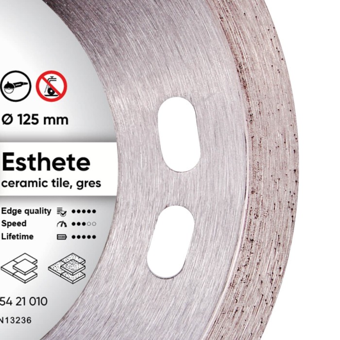 Distar - Ալմաստե կտրող սկավառակ 1A1R 125x22.22x8x1 ESTHETE - 11115421010 - Ալմաստե Սկավառակներ