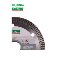 Ալմաստե կտրող սկավառակ 115 մմ Distar Multigres 11115494009