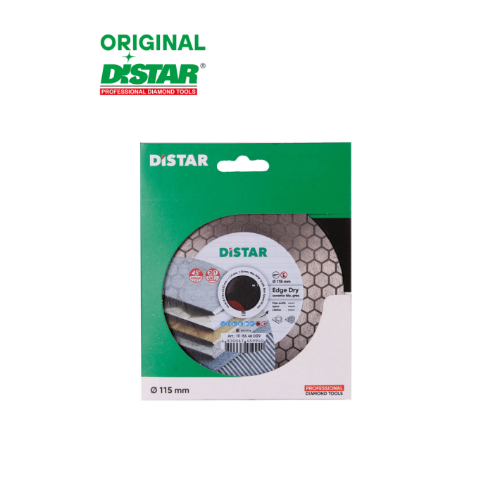 Distar - Ալմաստե կտրող սկավառակ 115 մմ Distar Edge Dry 11115546009 - 11115546009 - Ալմաստե Սկավառակներ