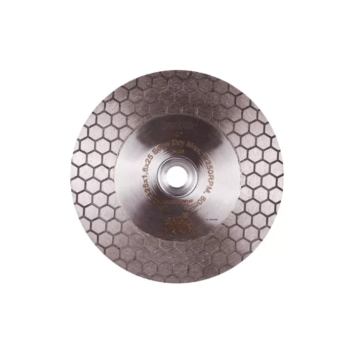 Distar - Ալմաստե կտրող սկավառակ 1A1R 125x22.22x25x1.6mm M14F Edge Dry - 11117546010 - Ալմաստե Սկավառակներ