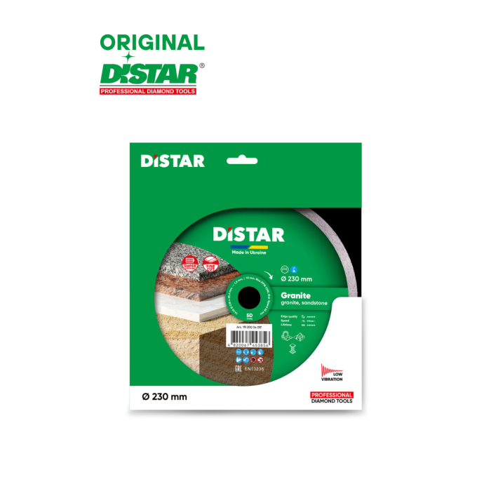 Distar - Սկավառակ ալմաստե գրանիտի 230 մմ Distar 11120034017 - 11120034017 - Ալմաստե Սկավառակներ