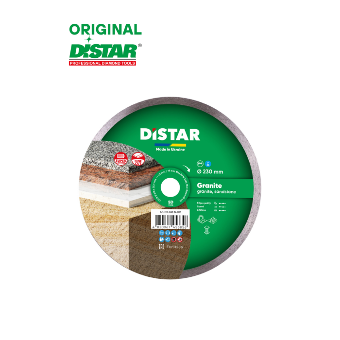 Distar - Սկավառակ ալմաստե գրանիտի 230 մմ Distar 11120034017 - 11120034017 - Ալմաստե Սկավառակներ