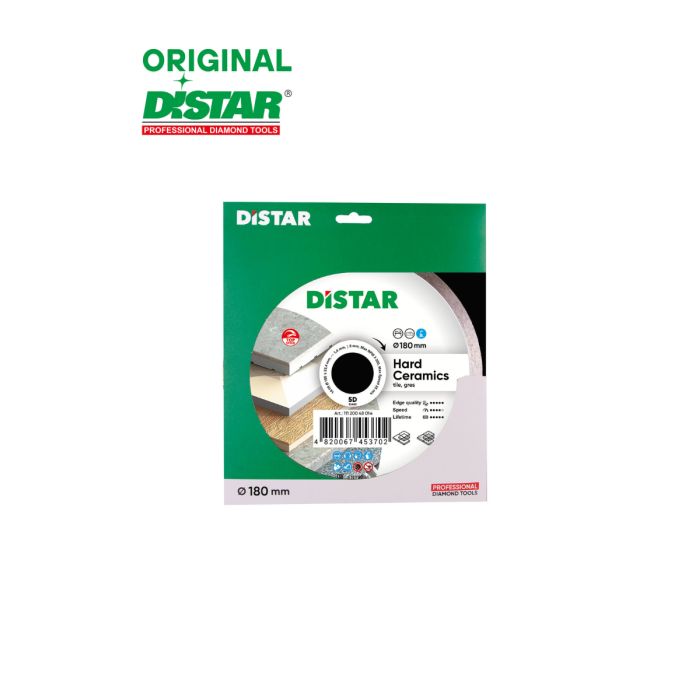 Distar - Սկավառակ ալմաստե կերամիկական սալիկի Distar 1A1R 180 Hard Ceramics 11120048014 - 11120048014 - Ալմաստե Սկավառակներ