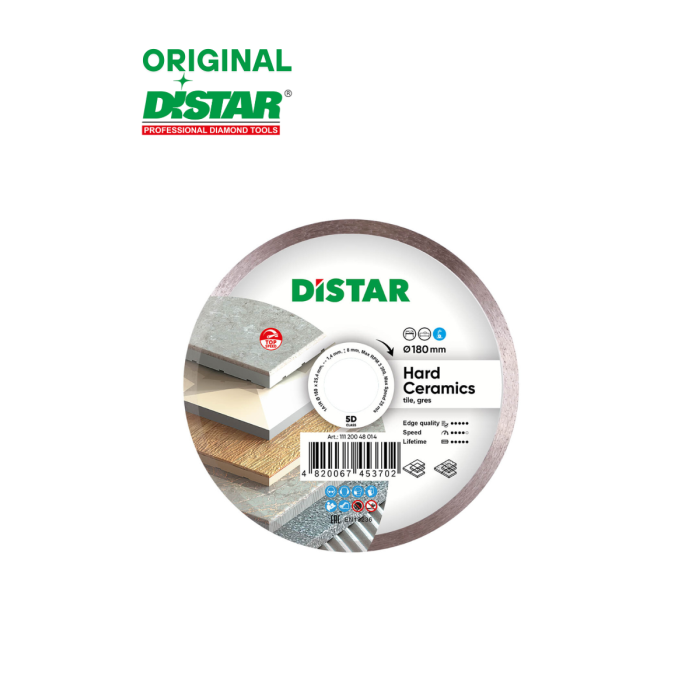 Distar - Սկավառակ ալմաստե կերամիկական սալիկի Distar 1A1R 180 Hard Ceramics 11120048014 - 11120048014 - Ալմաստե Սկավառակներ