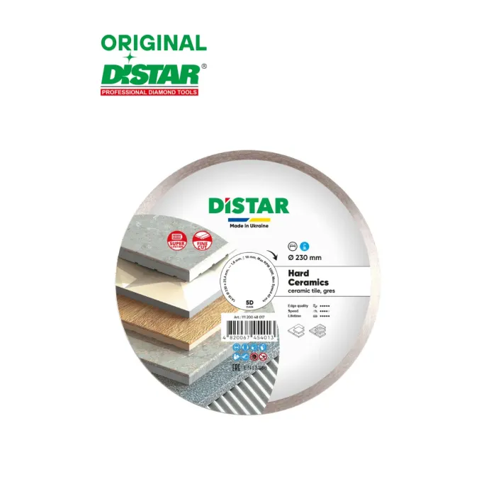 Distar - Սկավառակ ալմաստե կերամիկական սալիկների 230 մմ Hard Distar 11120048017 - 11120048017 - Ալմաստե Սկավառակներ