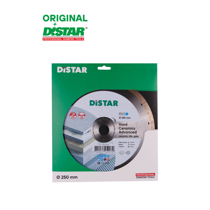 Distar - Ալմաստե կտրող սկավառակ 250 մմ Distar 11120349019 - 11120349019 - Ալմաստե Սկավառակներ