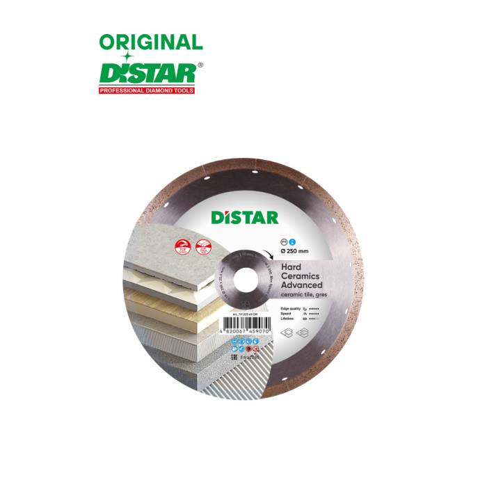 Distar - Ալմաստե կտրող սկավառակ 250 մմ Distar 11120349019 - 11120349019 - Ալմաստե Սկավառակներ