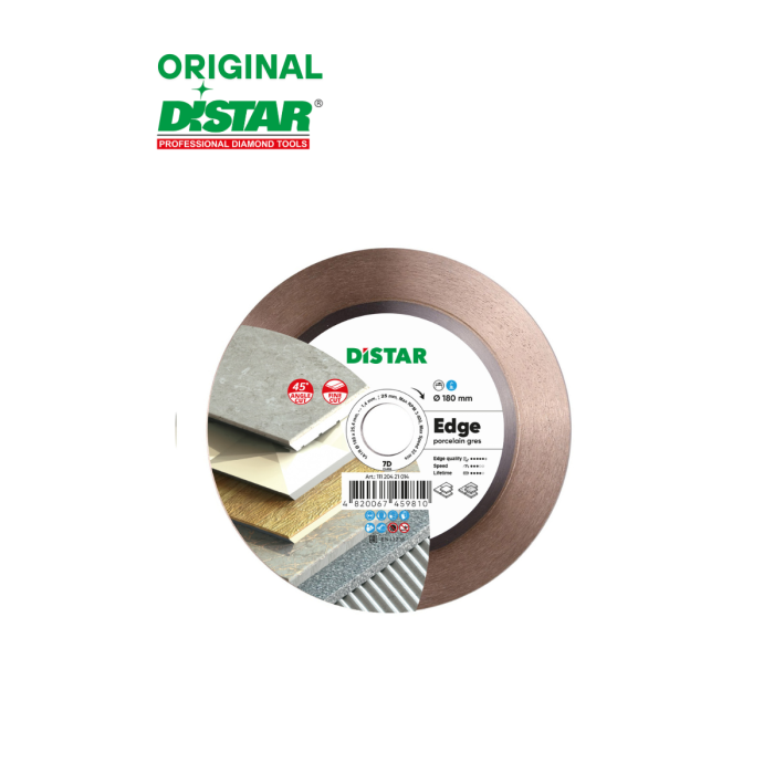 DISTAR - Սկավառակ ալմաստե կերամոգրանիտի Distar 1A1R 180 Edge 11120421014 - 11120421014 - Ալմաստե Սկավառակներ