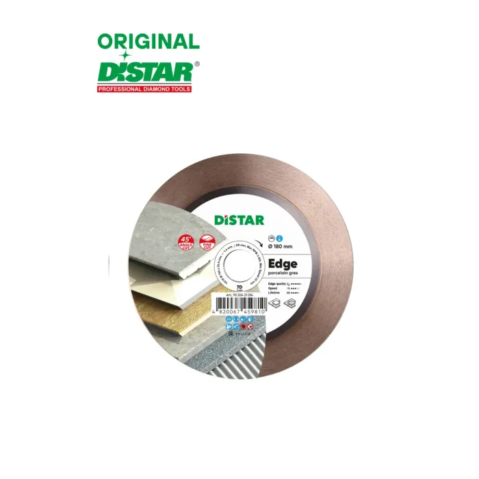 DISTAR - Սկավառակ ալմաստե կերամոգրանիտի Distar 1A1R 180 Edge 11120421014 - 11120421014 - Ալմաստե Սկավառակներ