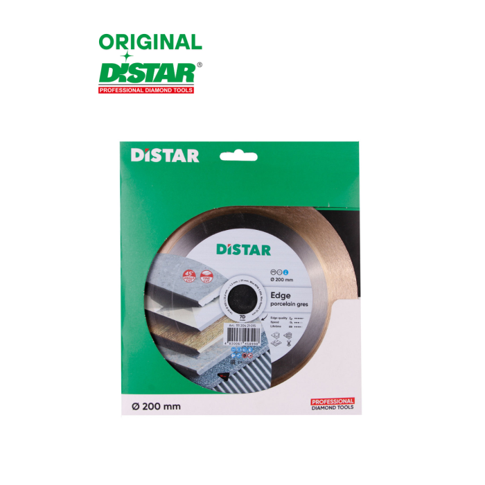 Distar - Ալմաստե կտրող սկավառակ 200 մմ Distar Edge 11120421015 - 11120421015 - Ալմաստե Սկավառակներ