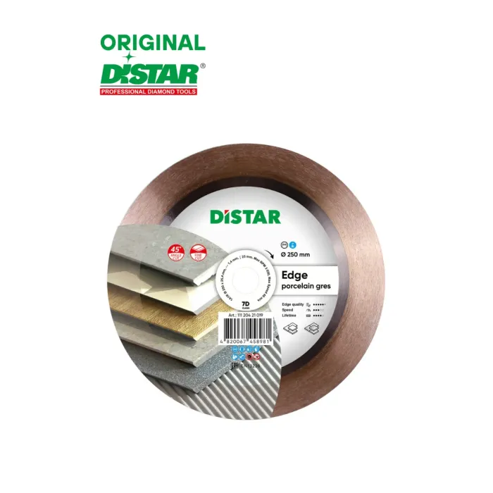 Distar - Ալմաստե կտրող սկավառակ 250 մմ Distar Edge 11120421019 - 11120421019 - Ալմաստե Սկավառակներ