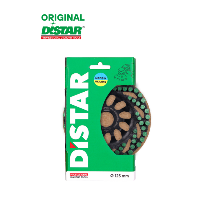 Distar - Սկավառակ ալմաստե կերամիկական հղկող 125 մմ Green Point 11127048020 - 11127048020 - Ալմաստե Սկավառակներ