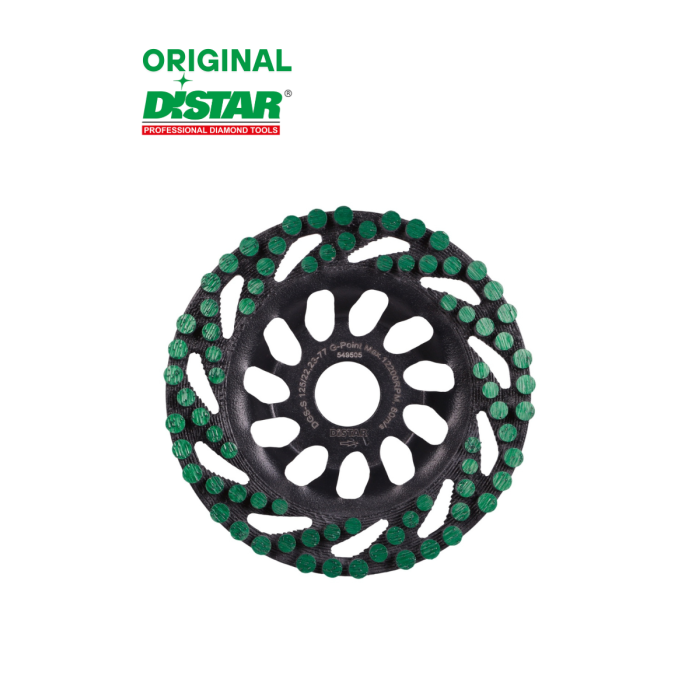 Distar - Սկավառակ ալմաստե կերամիկական հղկող 125 մմ Green Point 11127048020 - 11127048020 - Ալմաստե Սկավառակներ