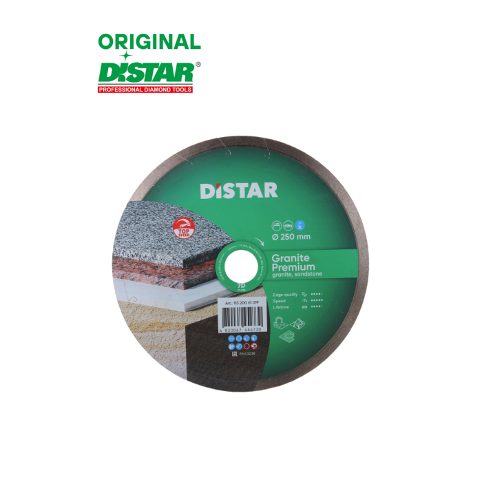 Distar - Սկավառակ ալմաստե գրանիտի 250 մմ Distar 11320061019 - 11320061019 - Ալմաստե Սկավառակներ