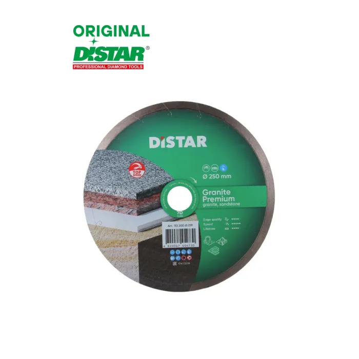 Distar - Սկավառակ ալմաստե գրանիտի 250 մմ Distar 11320061019 - 11320061019 - Ալմաստե Սկավառակներ