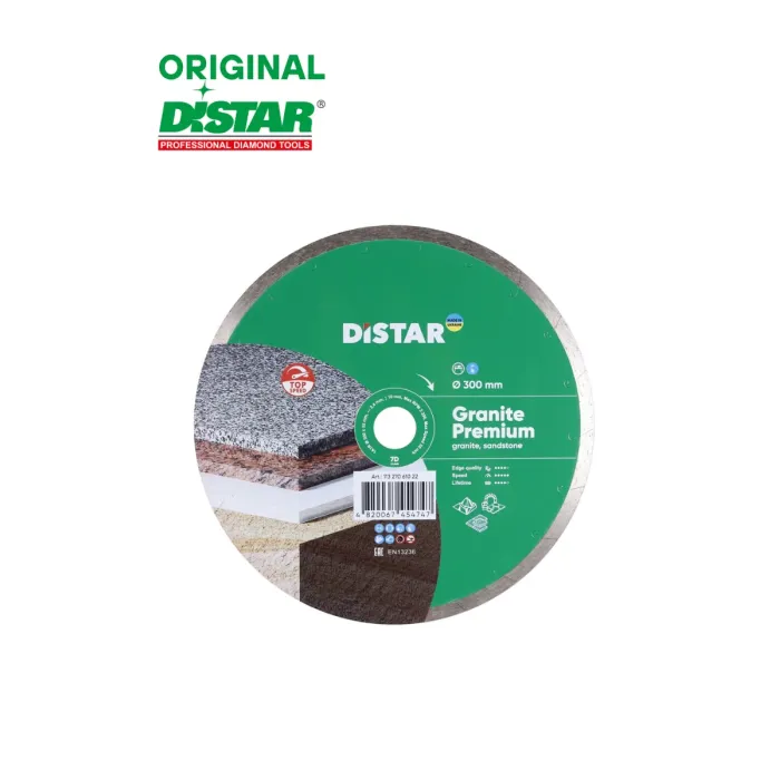 Distar - Ալմաստե կտրող սկավառակ 300 մմ Distar Granite Premium 11327061022 - 11327061022 - Ալմաստե Սկավառակներ