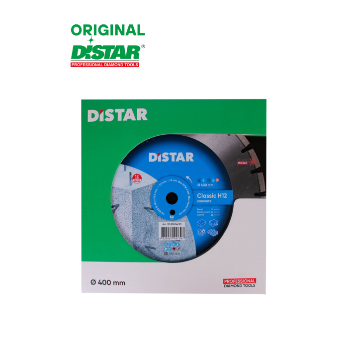 Distar - Ալմաստե կտրող սկավառակ 400 մմ Distar CLASSIC H12 12185004121 - 12185004121 - Ալմաստե Սկավառակներ