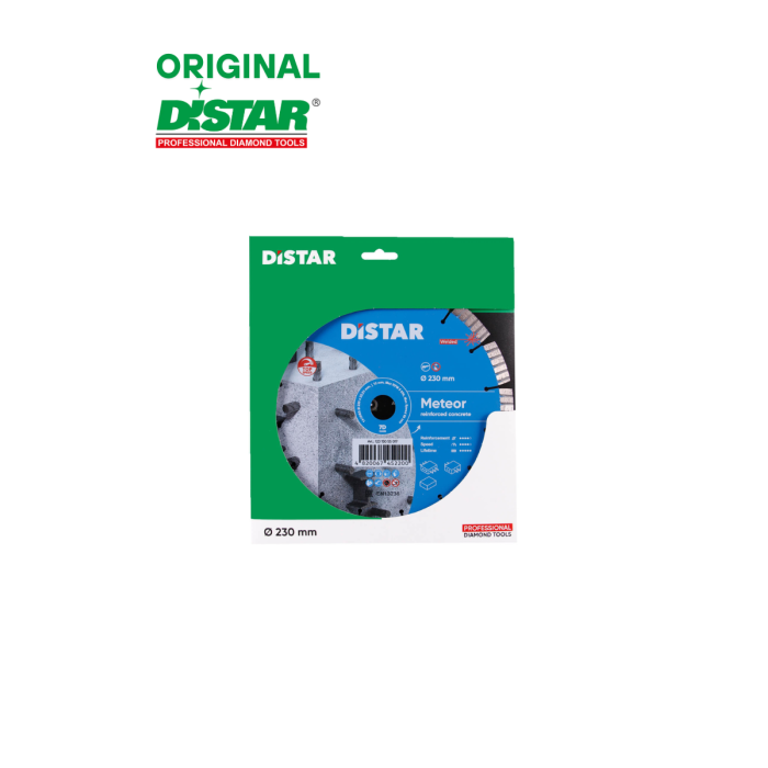 Distar - Ալմաստե կտրող սկավառակ Distar 1A1RSS 230 մմ Meteor 12315055019 - 12315055019 - Ալմաստե Սկավառակներ