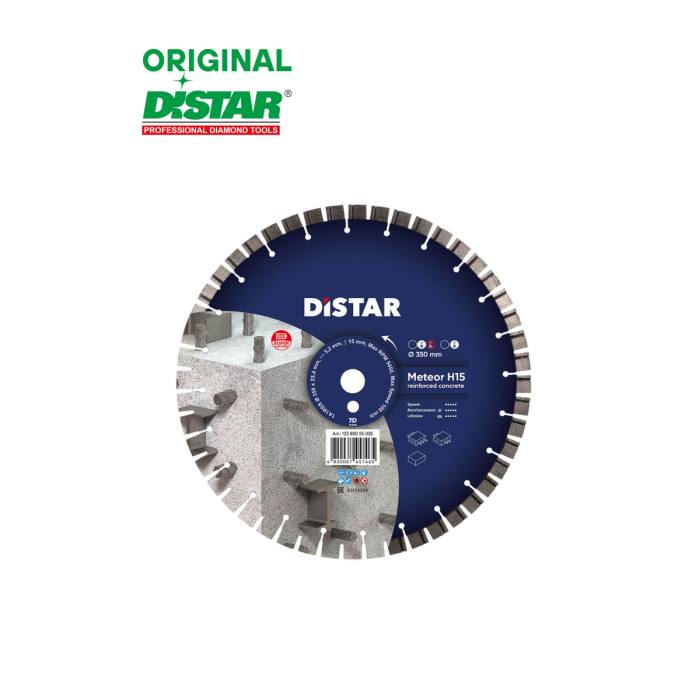 Distar - Ալմաստե կտրող սկավառակ 350 մմ Distar Meteor 12385055025 - 12385055025 - Ալմաստե Սկավառակներ