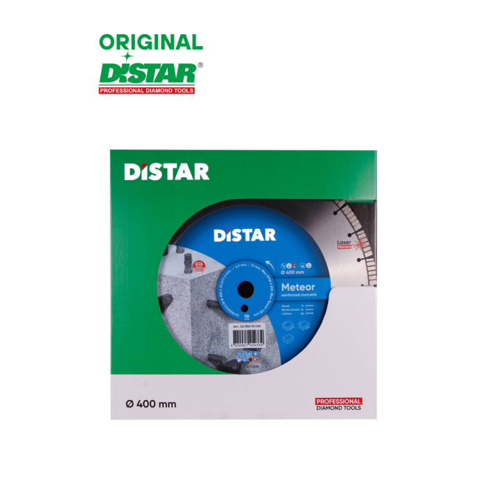 Distar - Ալմաստե կտրող սկավառակ 400 մմ Distar Meteor 12385055026 - 12385055026 - Ալմաստե Սկավառակներ