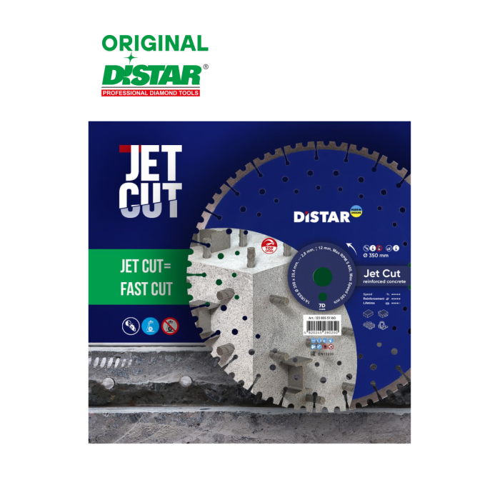 Distar - Ալմաստե կտրող սկավառակ 350 մմ Distar JetCUT 12385551160 - 12385551160 - Ալմաստե Սկավառակներ