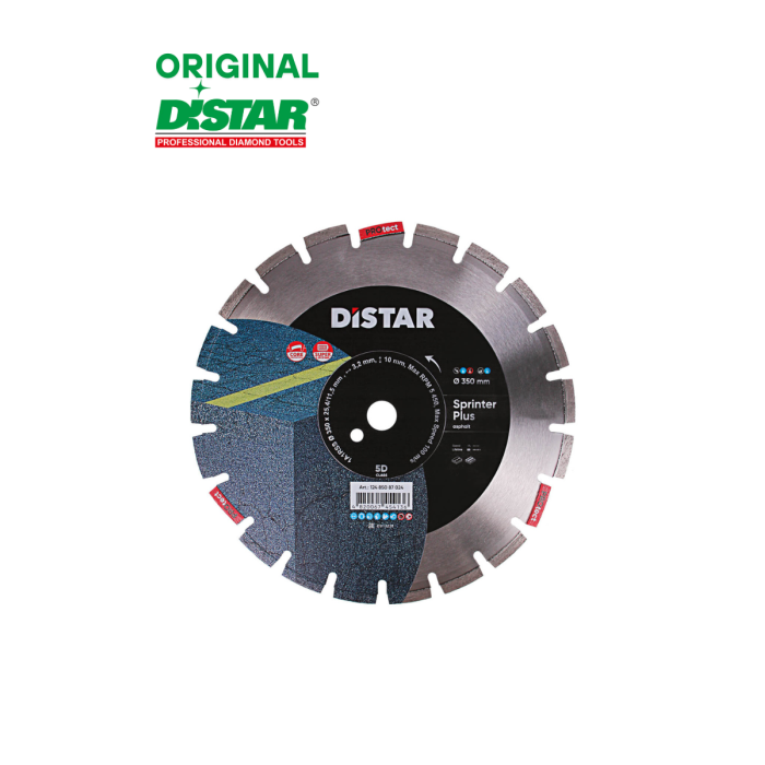 Distar - Ալմաստե կտրող սկավառակ 1A1RSS 350 Sprinter Plus 350x3,2x10x25,4-21 F4 - 12485087024 - Ալմաստե Սկավառակներ