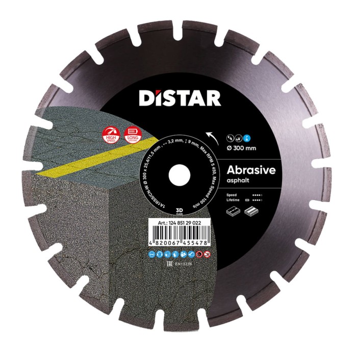 DISTAR - Ալմաստե կտրող սկավառակ 300 մմ Distar Bestseller Abrasive 13085129022 - 13085129022 - Ալմաստե Սկավառակներ