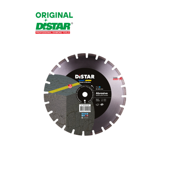 Distar - Ալմաստե կտրող սկավառակ 400 մմ Distar Bestseller Abrasive 13085129026 - 13085129026 - Ալմաստե Սկավառակներ