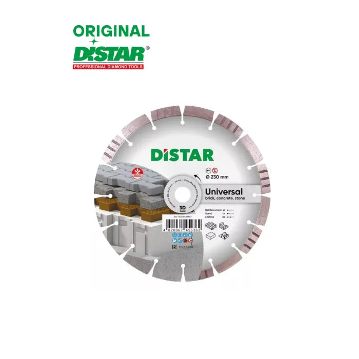 Distar - Ալմաստե կտրող սկավառակ 230 մմ Distar Bestseller Universal 14315129017 - 14315129017 - Ալմաստե Սկավառակներ