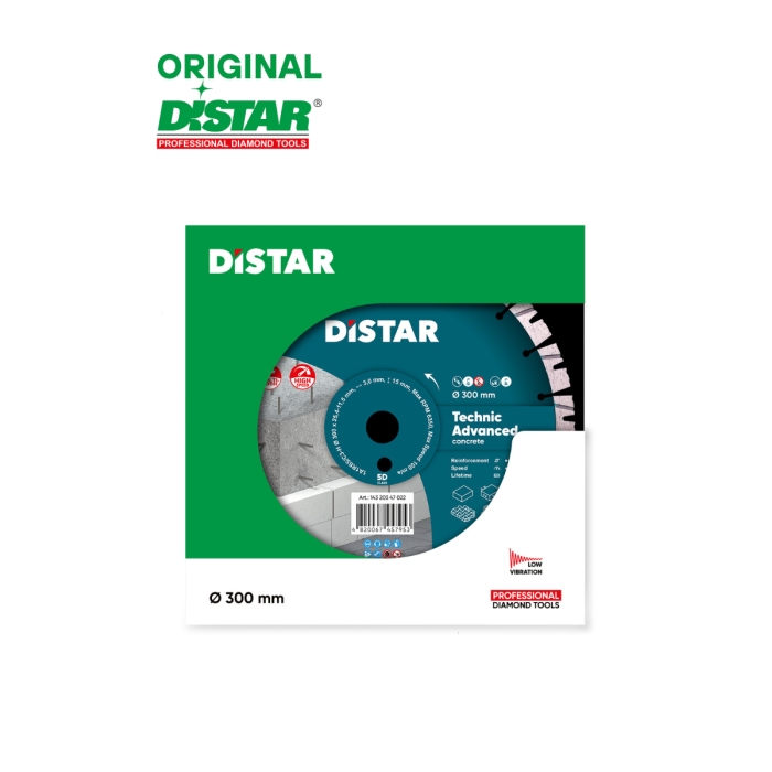 Distar - Ալմաստե կտրող սկավառակ 300 մմ Distar Technic Advanced 14320347022 - 14320347022 - Ալմաստե Սկավառակներ