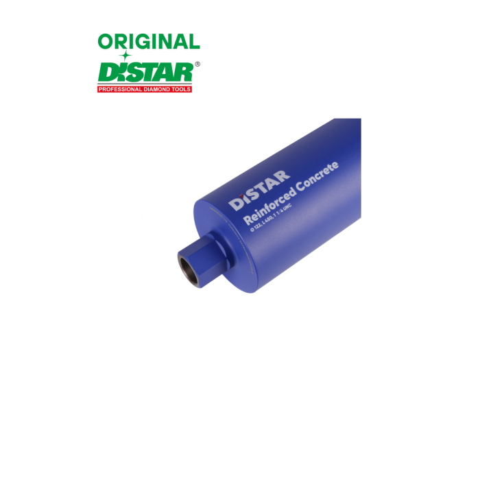 Distar - Ադամանդե բիթ(коронка) Distar DDS-W 122x450-10x1 1/4 UNC Reinforced Concrete 17903094090 Հովացում ջրով - 17903094090 - Ալմաստե բիթեր
