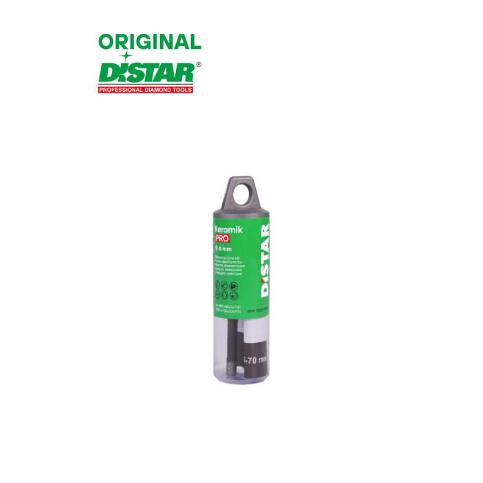 Distar - Ադամանդե բիթ(коронка)-Կերամիկա/Կերամոգրանիտ Distar DDR-V 06x30xM14 Keramik Pro 89568442061 - 89568442061 - Ալմաստե բիթեր