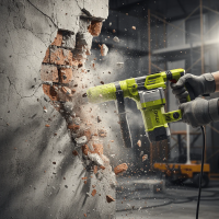 Electric Impact Hammer 1300V /SDS HEX/15 J/ DTDB1D45