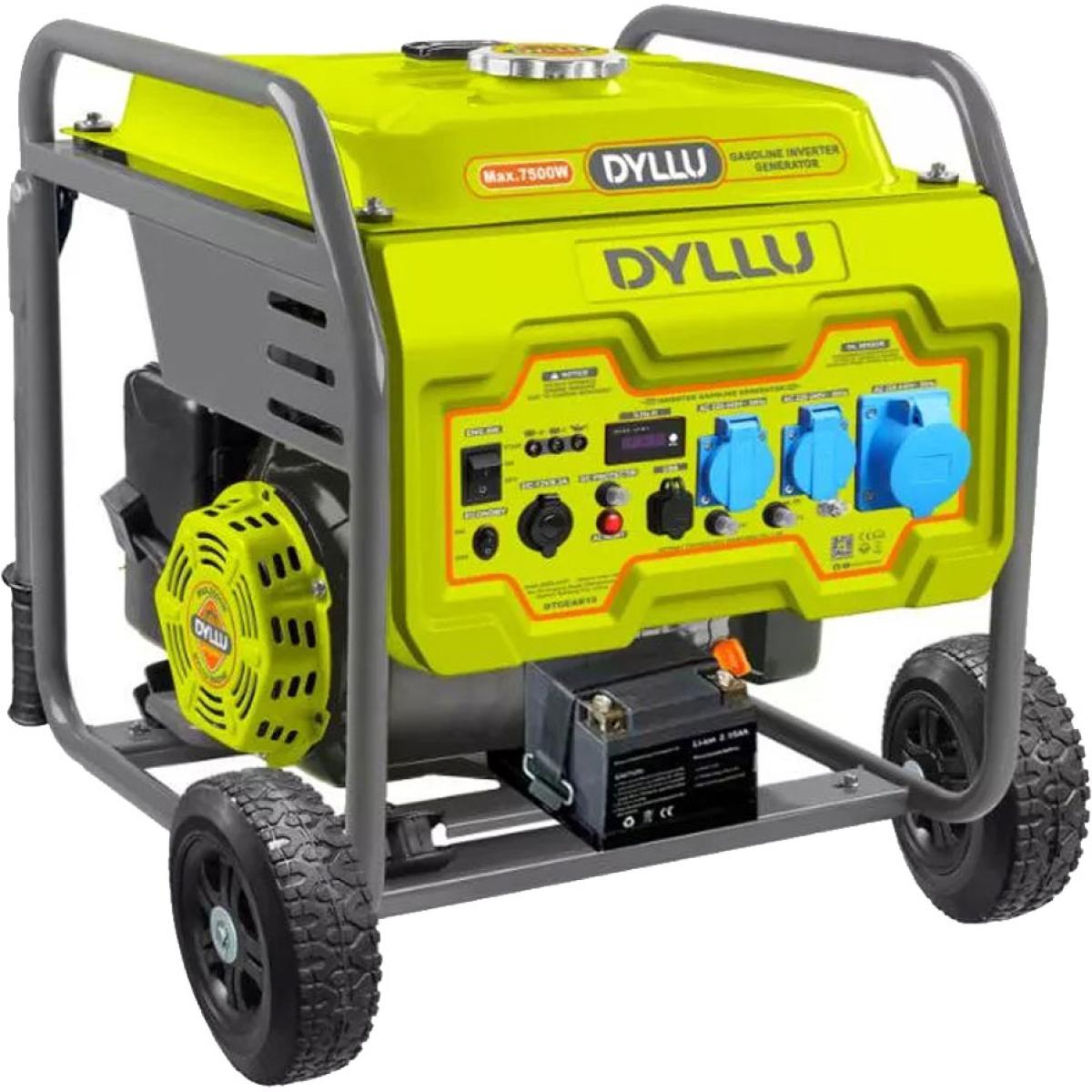DYLLU - Ինվերտորային բենզինային գեներատոր (մեկնարկիչով) 7500 Վտ DTGEAB10 - DTGEAB10 - Գեներատորներ