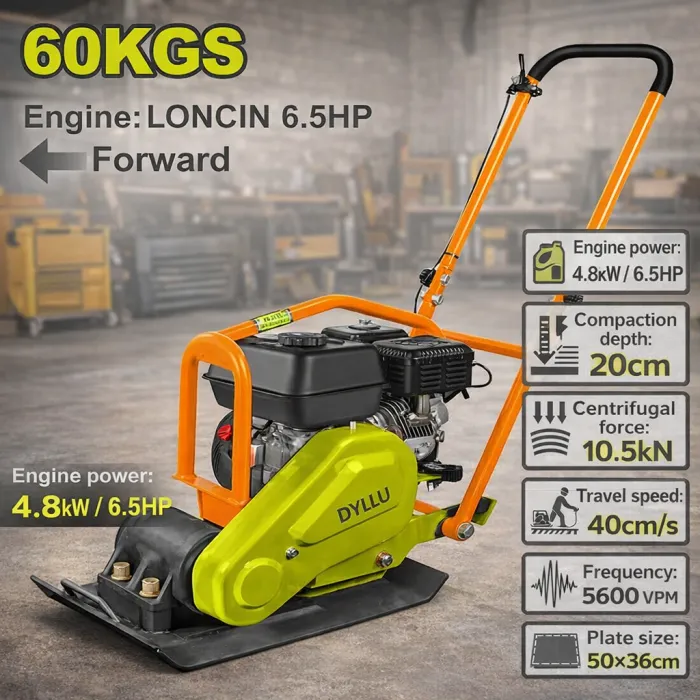 վիբրոպլիտա DYLLU DTPM2A060 4.8 կՎտ 60 կգ կոմպակտոր