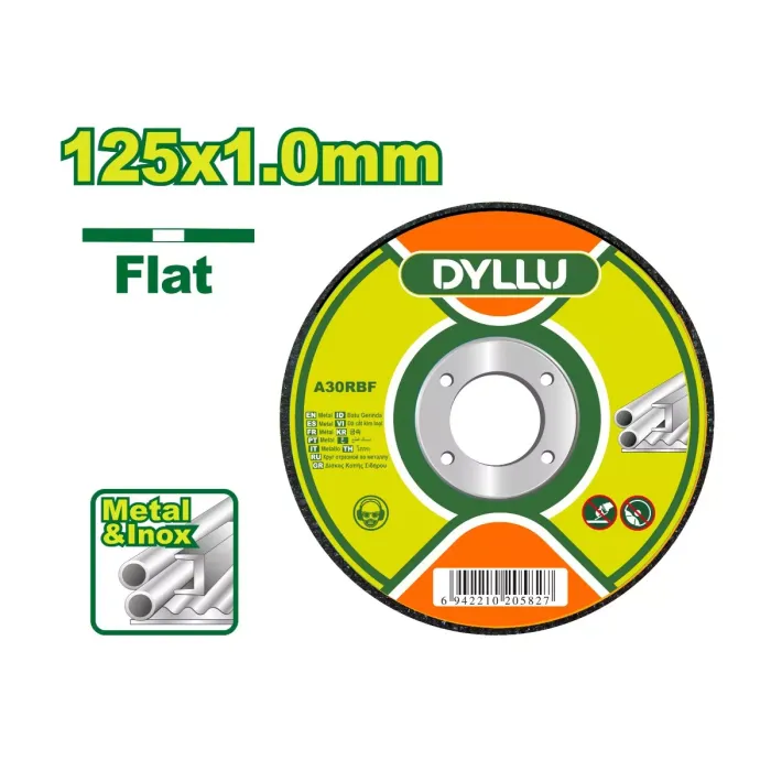 DYLLU - Մետաղ կտրող սկավառակ 125մմ  DYLLU DTAC1351 - DTAC1351 - Երկաթ Կտրող Սկավառակներ