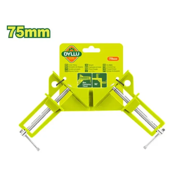 DYLLU - Անկյունային սեղմակ  75 մմ(Չափս  3) DTACC353 - DTACC353 - Ամրացնող սարքեր