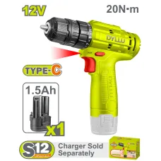 Մարտկոցային պտուտատակադարձիչ (դռել) 12 Վ / 1․5 Ա / 20 Նմ / DTCDS510