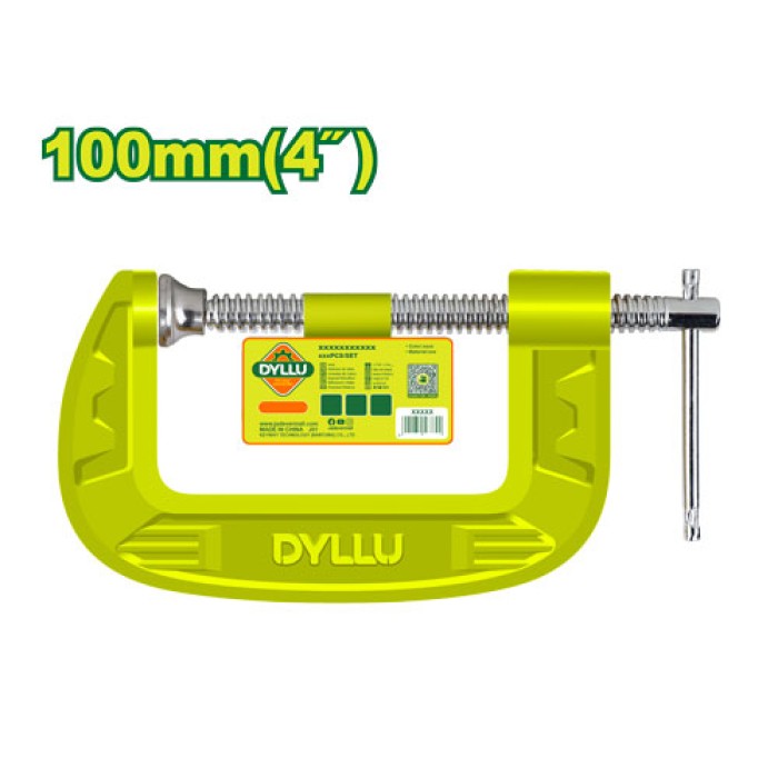 DYLLU - G սեղմակ (Չափս  4) 100 մմ DTCP1104 - DTCP1104 - Ամրացնող սարքեր
