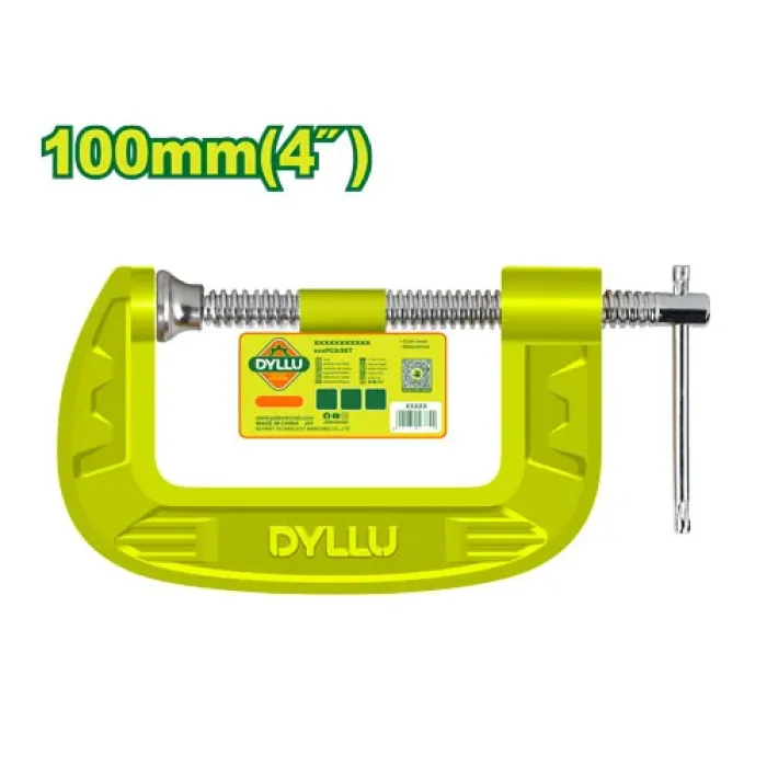 DYLLU - G սեղմակ (Չափս  4) 100 մմ DTCP1104 - DTCP1104 - Ամրացնող սարքեր