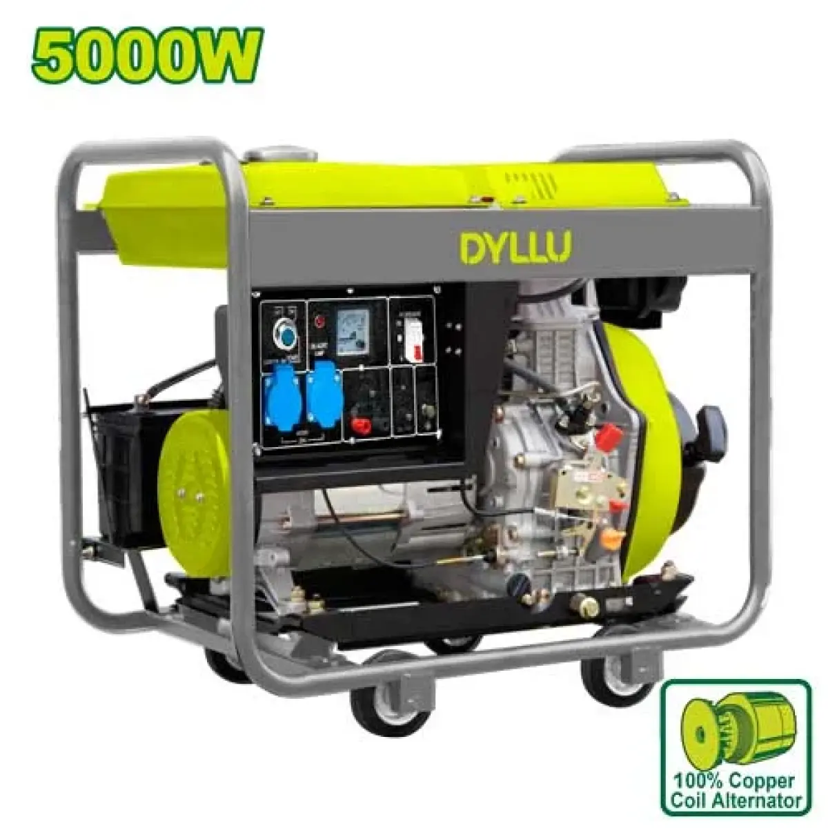 DYLLU - Դիզելային գեներատոր 5000 Վտ DTDG1A50 - DTDG1A50 - Գեներատորներ