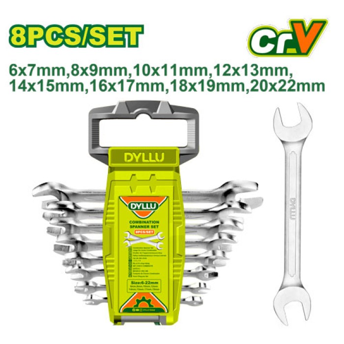 DYLLU - 8 հատ համակցված բանալիների հավաքածու DTDS2208 - DTDS2208 - Բանալիներ (ключи)