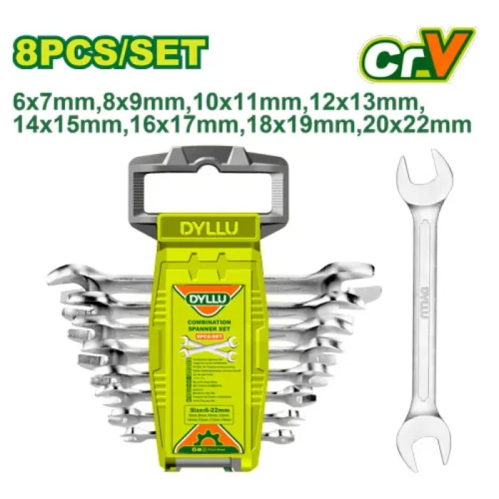 DYLLU - 8 հատ համակցված բանալիների հավաքածու DTDS2208 - DTDS2208 - Բանալիներ (ключи)