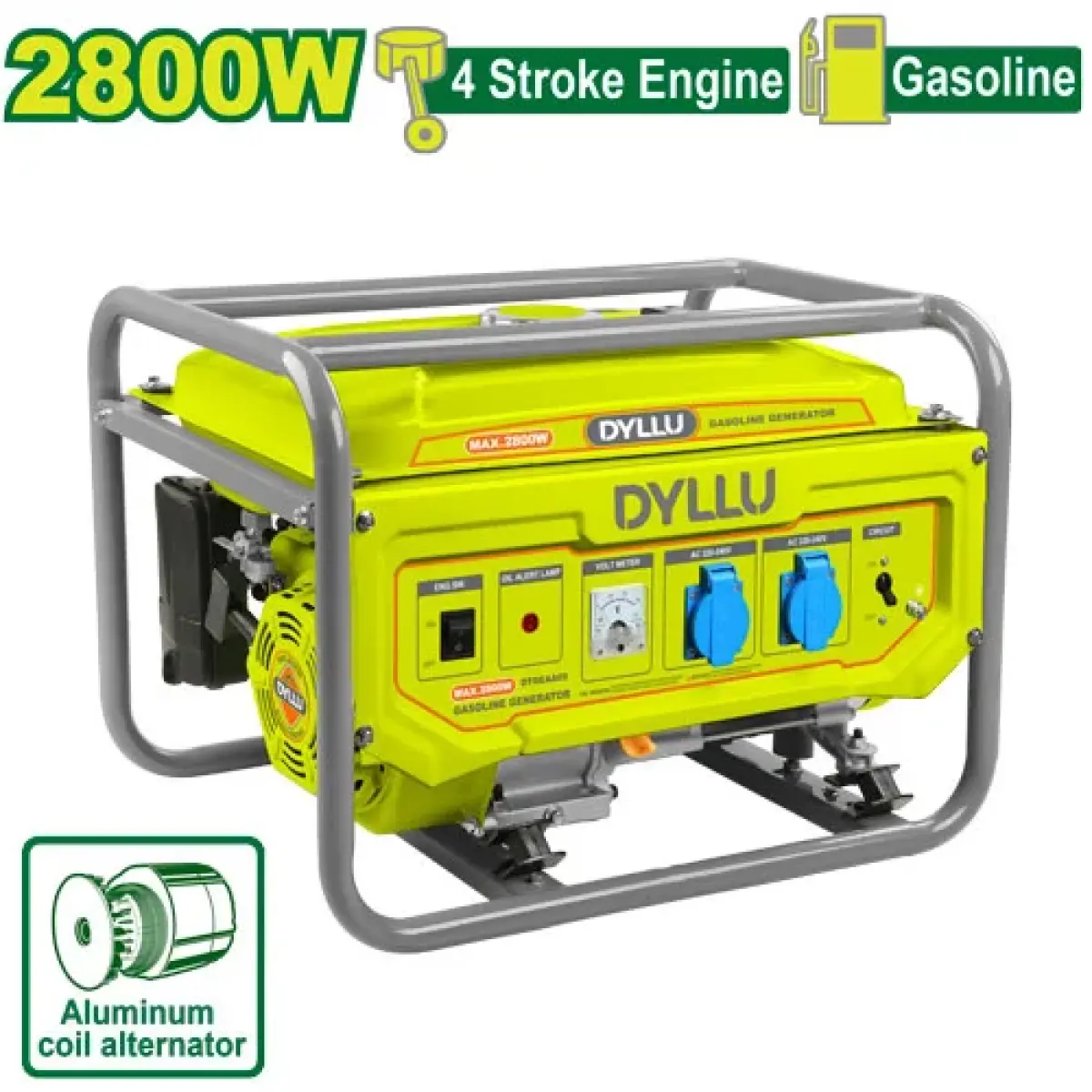 DYLLU - Բենզինային գեներատոր 2800 Վտ DTGEAA05 - DTGEAA05 - Գեներատորներ