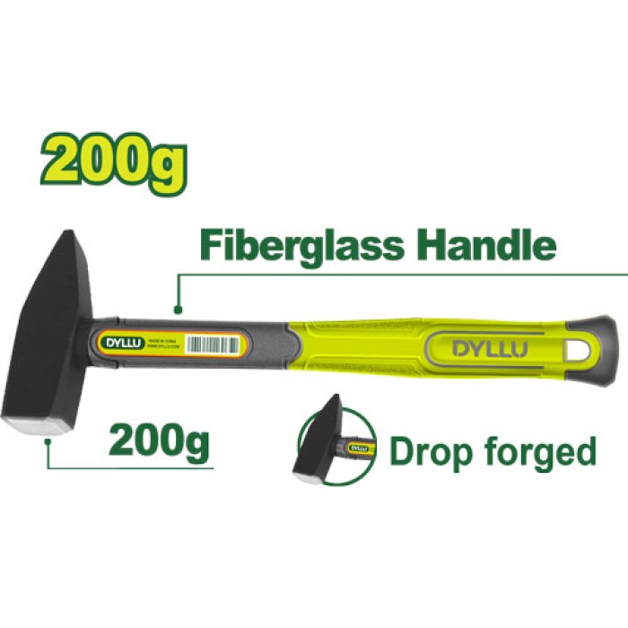 DYLLU - Շինարարական մուրճ 200 գ DTHM1302 - DTHM1302 - Մուրճեր և կացիններ