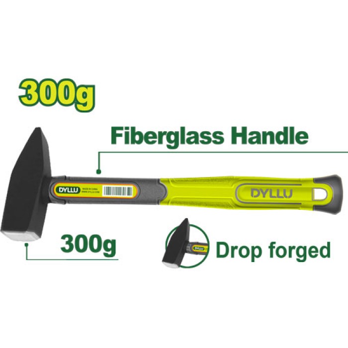 DYLLU - Շինարարական մուրճ 300 գ DTHM1303 - DTHM1303 - Մուրճեր և կացիններ