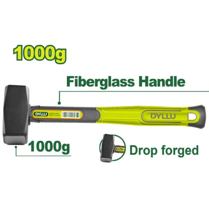 DYLLU - Քարի  մուրճ 1000 գ DTHM1310 - DTHM2310 - Մուրճեր և կացիններ