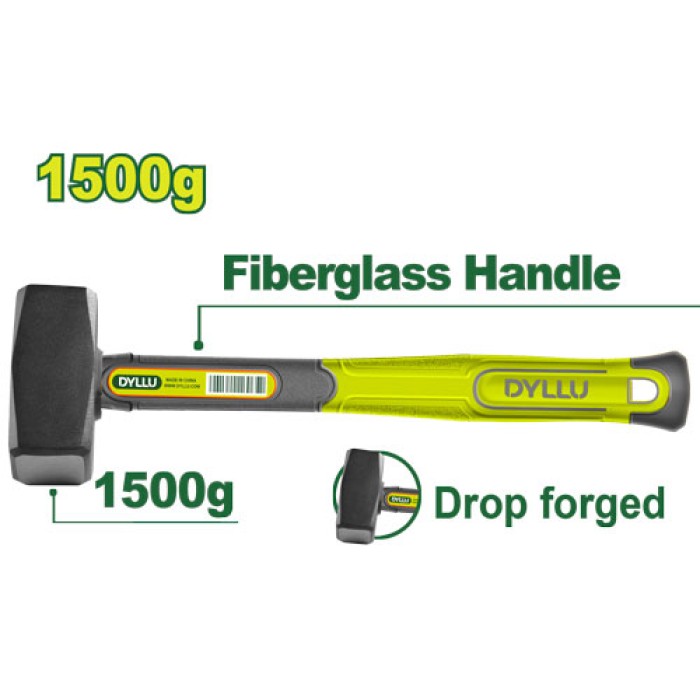 DYLLU - Քարի  մուրճ 1500 գ DTHM2315 - DTHM2315 - Մուրճեր և կացիններ