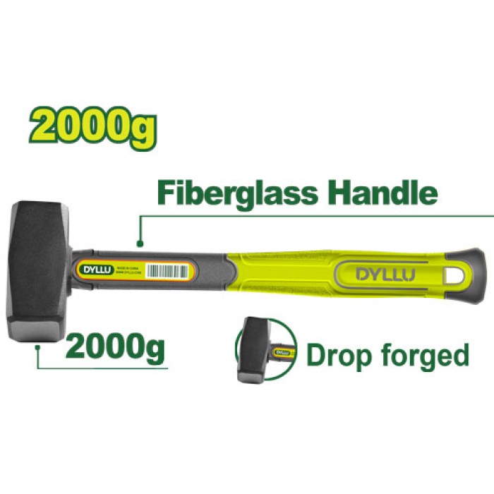 DYLLU - Քարի  մուրճ 2000 գ DTHM2320 - DTHM2320 - Մուրճեր և կացիններ