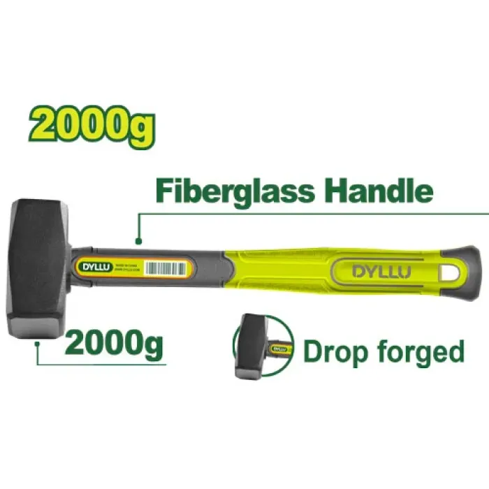 DYLLU - Stoning hammer 2000 g DTHM2320 - DTHM2320 - Hammers and axes